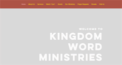 Desktop Screenshot of kingdomwordministries.com